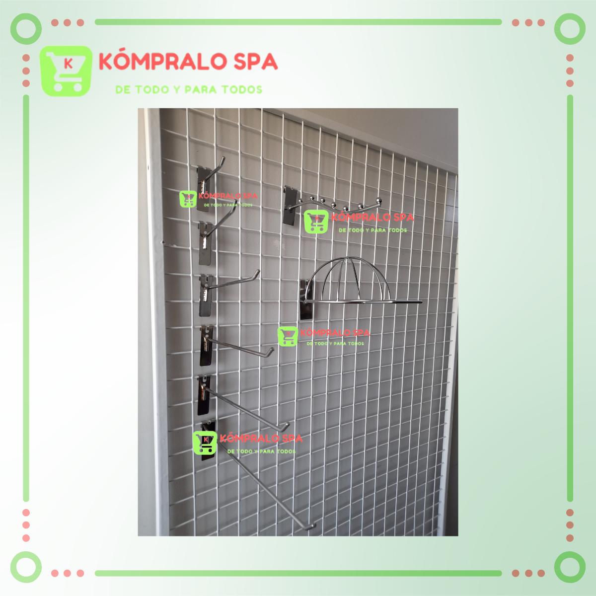 54 Gancho De Metal Para Mallas 35cm - Imagen 6