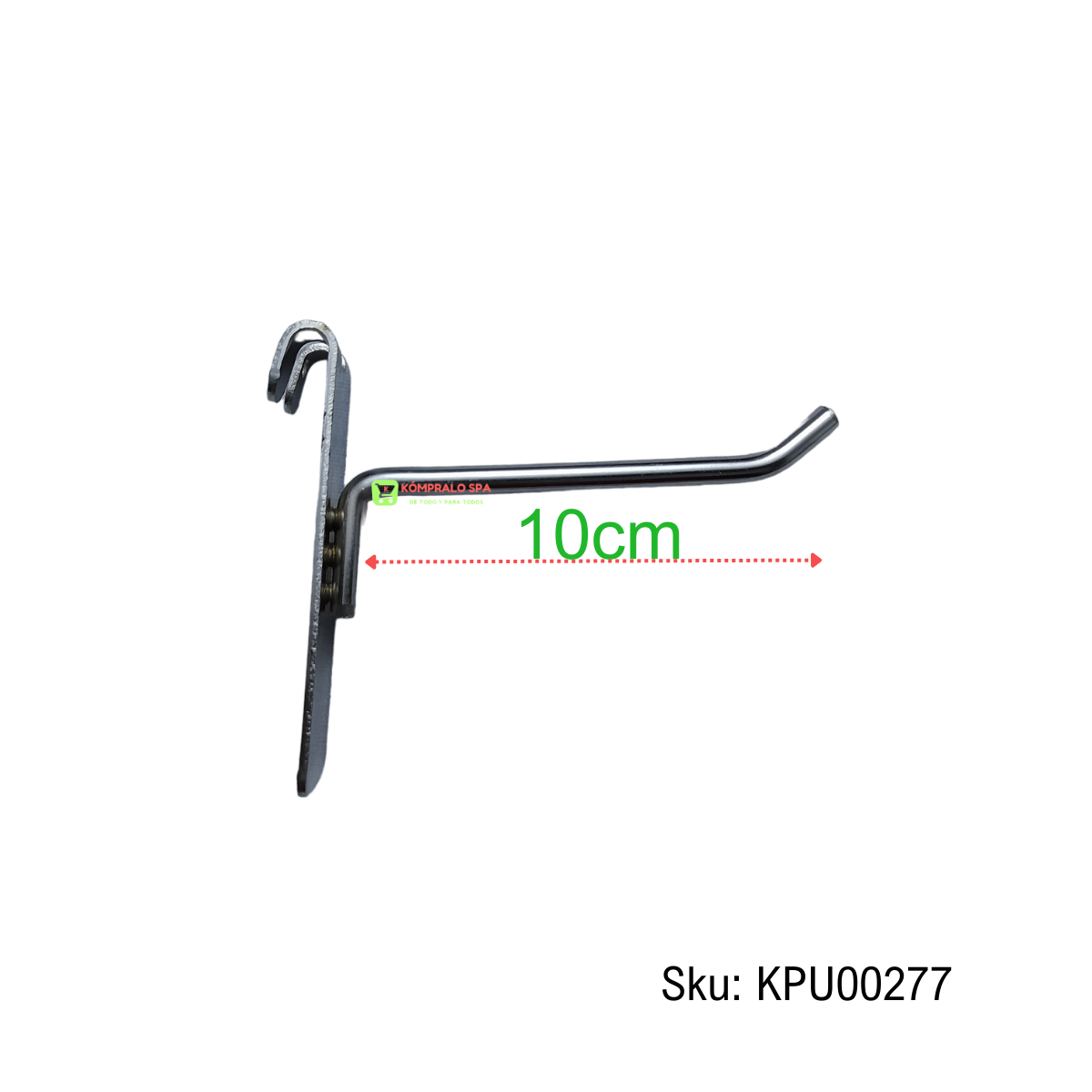 63 Gancho De Metal Para Mallas 10cm - Imagen 1