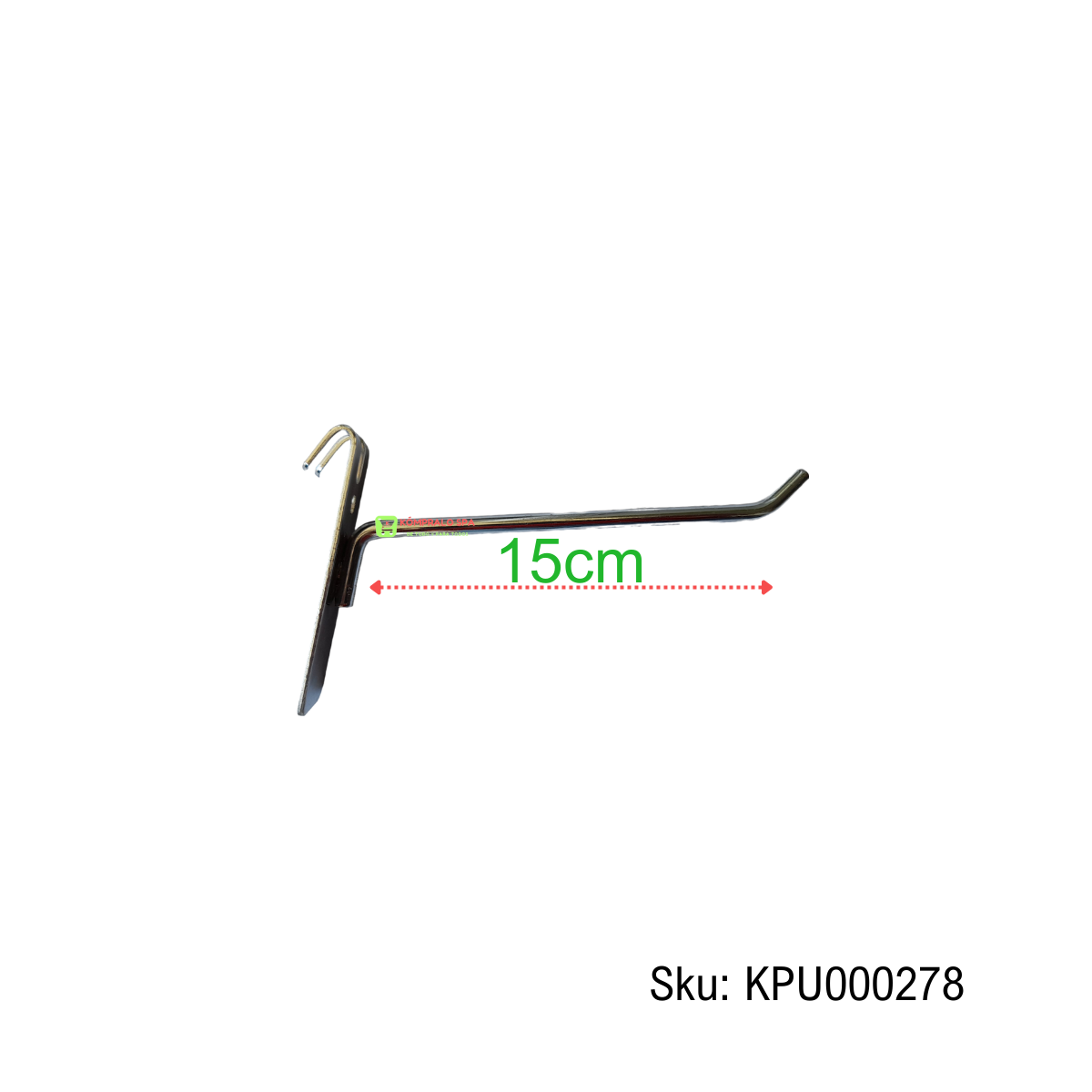 71 Gancho De Metal Para Mallas 15cm - Imagen 1