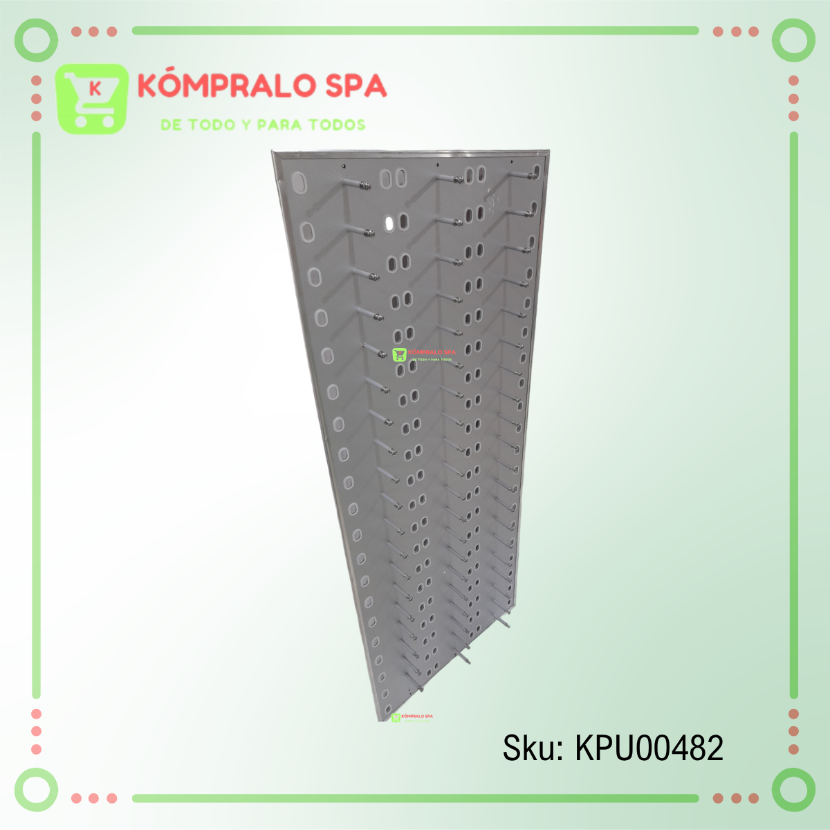 96 Exhibidor de Lentes Metalico Para Colgar 122cm - Imagen 6