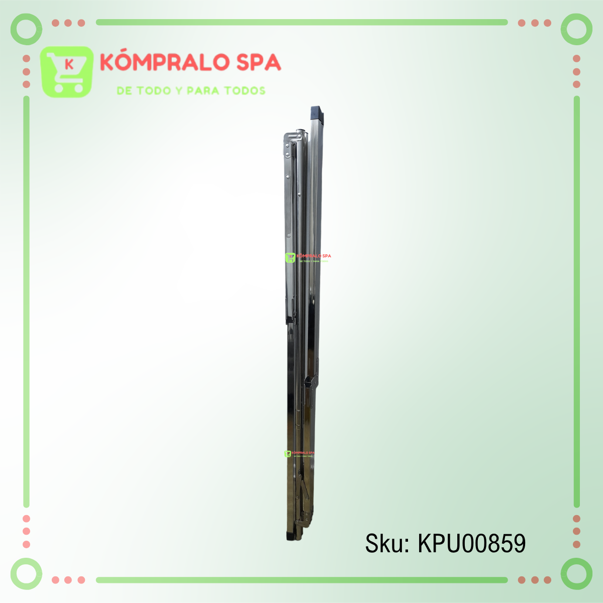 251 Perchero Plegable Extensible Sin Ruedas En X 125Cm - Imagen 7