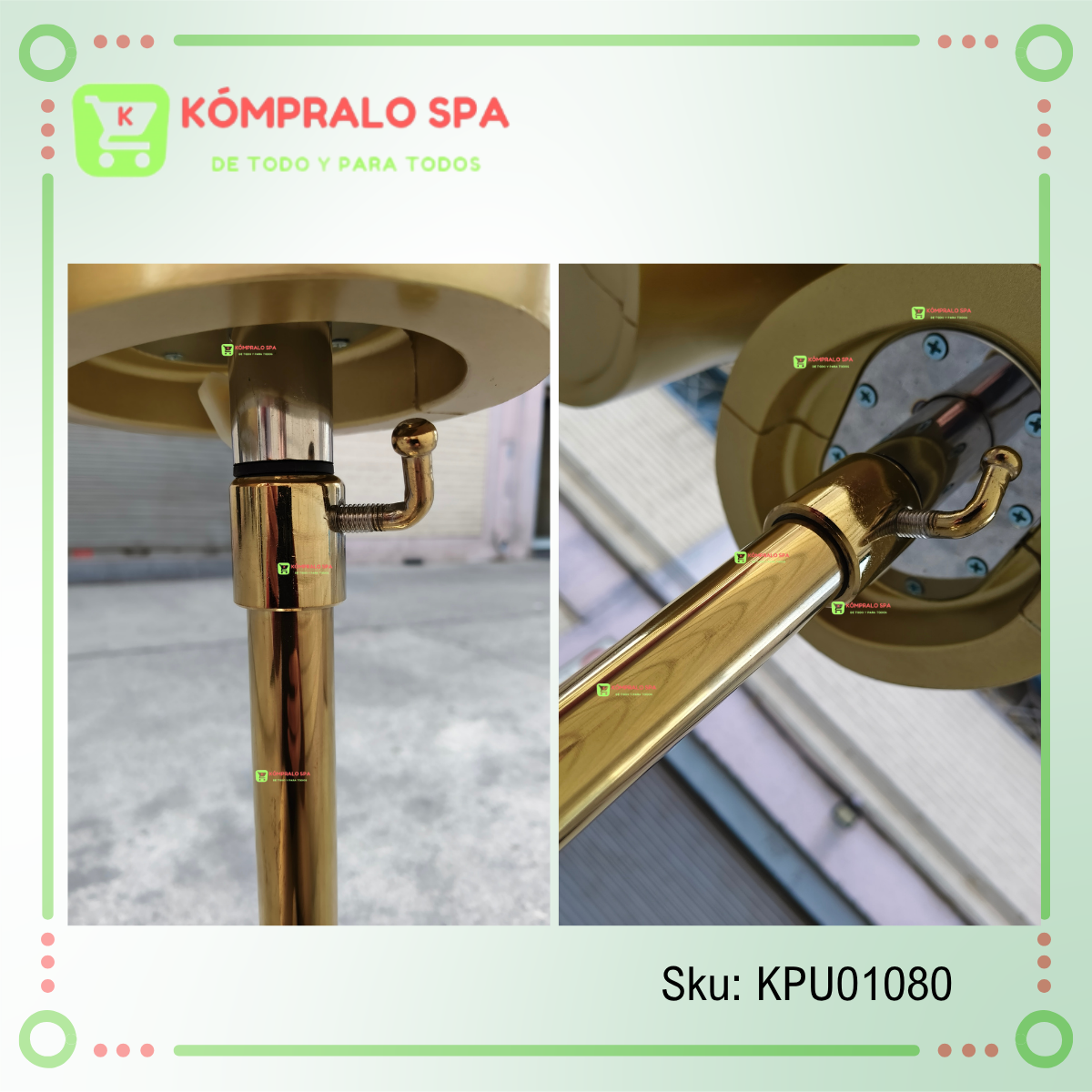 110 Torso Plastico Dorado Buchona Caderona Con Pedestal Dorado HT - Imagen 3